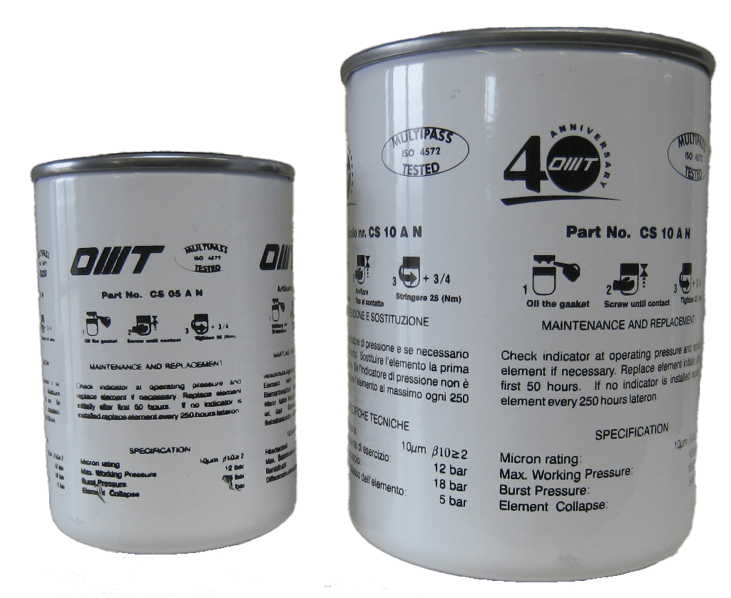 OMT Inline Spin On Filters HWL GROUP